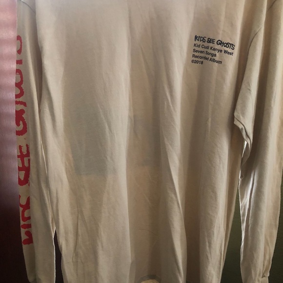 NEW Kids See Ghosts Crewneck Tee Medium - Picture 2 of 7